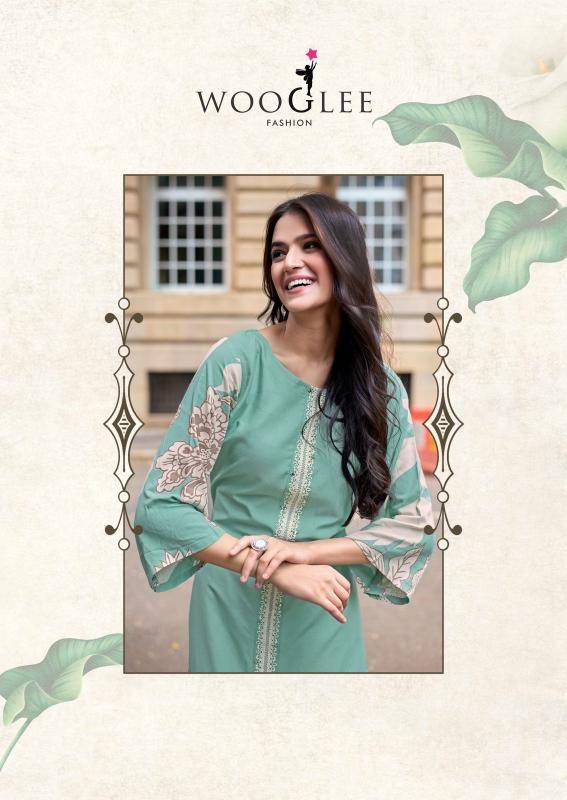 Wooglee yanaa coord set Wholesale kurti market in Surat